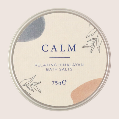 'Calm' Himalayan Bath Salts in Tin