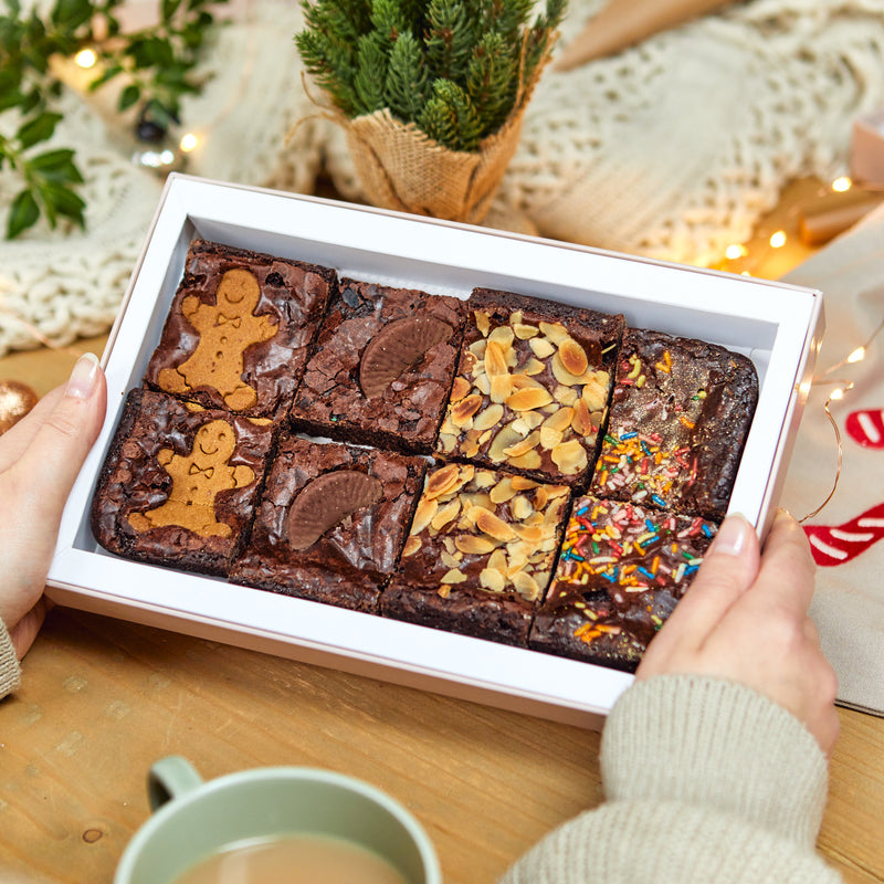 Christmas Letterbox Brownies