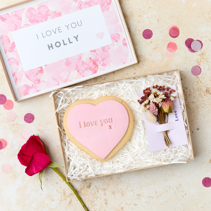 'I Love You' Valentine's Mini Letterbox Gift