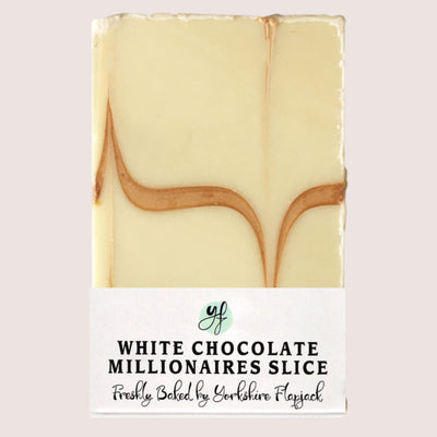 White Chocolate Millionaires Slice