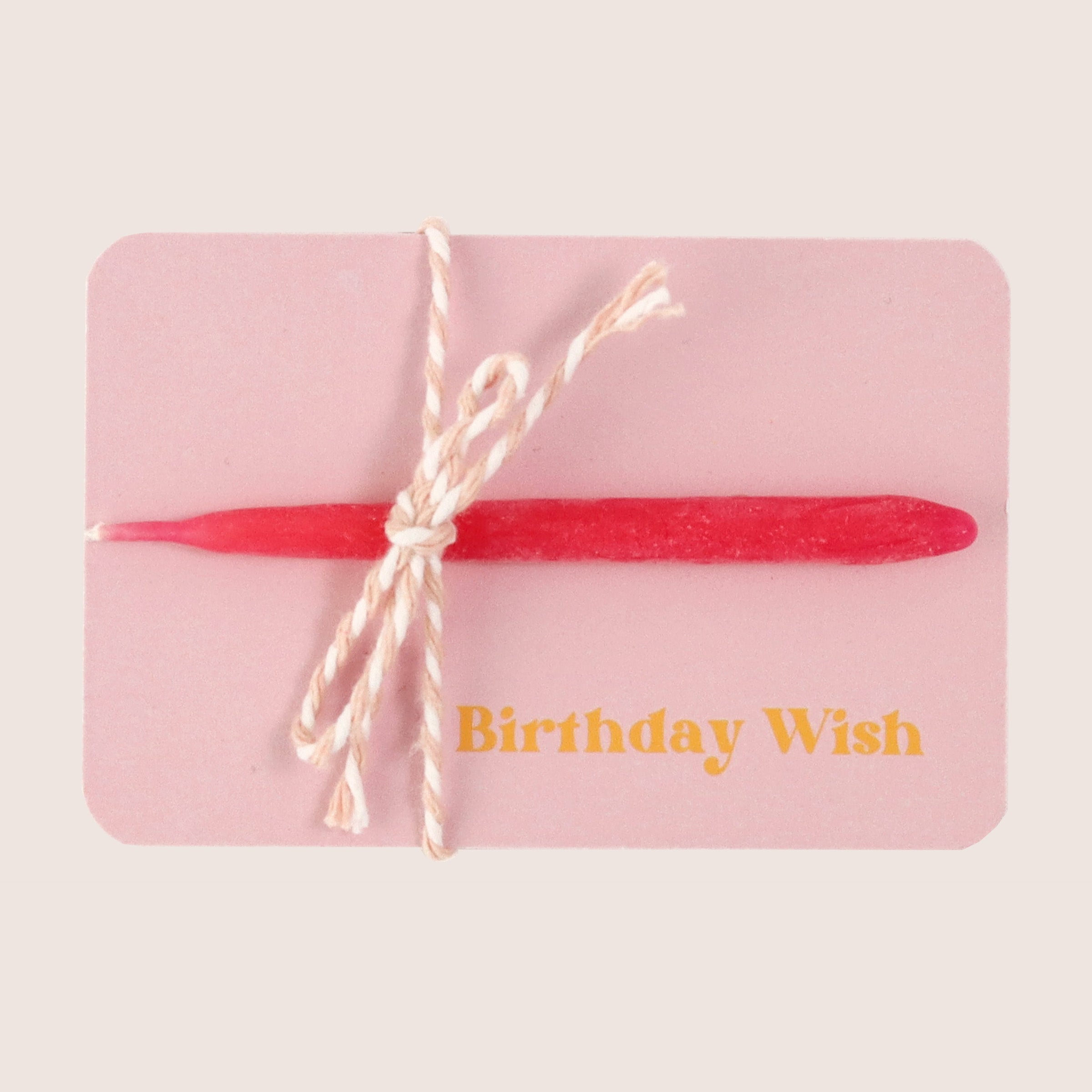 Birthday Wish Candle Letterbox Gifts